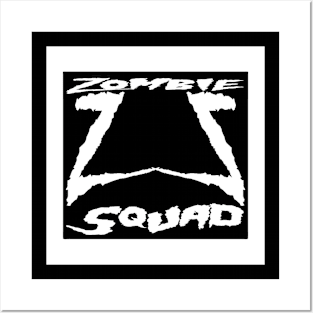 Zombie Squad ZS Mania (White) Posters and Art